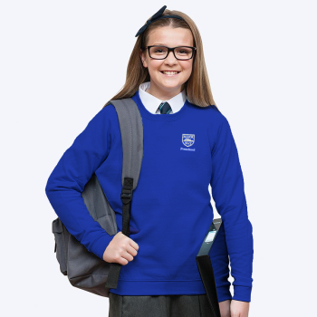 Manor Way Pre-School Royal Sweatshirt Manor Way Pre-School Royal Sweatshirt