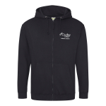 Dudley College Animal Science Black Zipped Hoodie