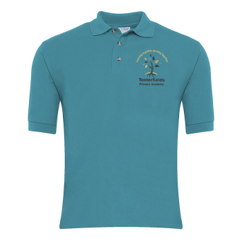 Tenterfields Nursery Turquoise Polo Shirt