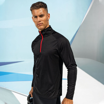 TriDri® Long Sleeve Performance ¼ Zip Sweatshirt TriDri® Long Sleeve Performance ¼ Zip Sweatshirt