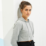 Women's TriDri® Cropped Hooded Long Sleeve T-Shirt Women's TriDri® Cropped Hooded Long Sleeve T-Shirt