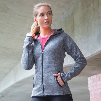 Spiro Women's Microfleece Hoodie Spiro Women's Microfleece Hoodie