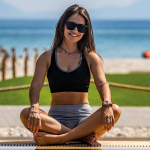 Spiro Women's Fitness Compression Sports Bra Top