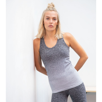 Tombo Women's Seamless Fade Out Vest Tombo Women's Seamless Fade Out Vest
