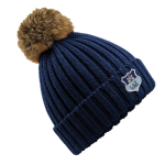 DKRFC Fur Pom Pom Chunky Beanie