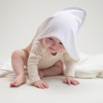 Babybugz Baby Organic Hooded Blanket Babybugz Baby Organic Hooded Blanket