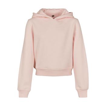 Build your Brand Girls Cropped Sweat Hoodie