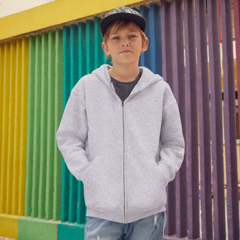 Fruit of the Loom Kids Premium Hooded Sweatshirt Jacket