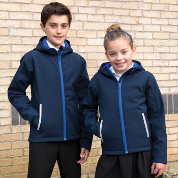 Result Core Junior TX Performance Hooded Softshell Jacket Result Core Junior TX Performance Hooded Softshell Jacket