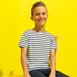 Asquith & Fox Kids Marinière Coastal Short Sleeve Tee Asquith & Fox Kids Marinière Coastal Short Sleeve Tee