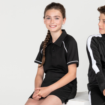 Finden & Hales Kids Piped Performance Polo