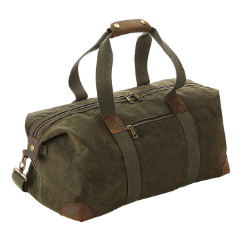 Quadra Heritage Waxed Canvas Holdall Quadra Heritage Waxed Canvas Holdall