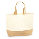Westford Mill Jute Base XL Canvas Tote