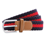 Asquith & Fox Two Colour Stripe Stretch Belt