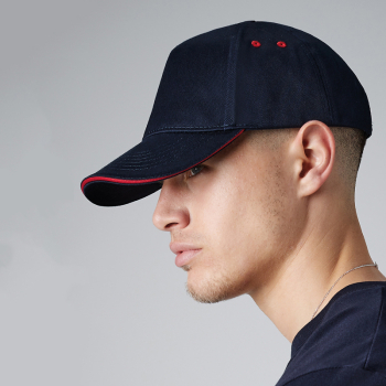 Beechfield 5-Panel Sandwich Peak Cap Beechfield 5-Panel Sandwich Peak Cap