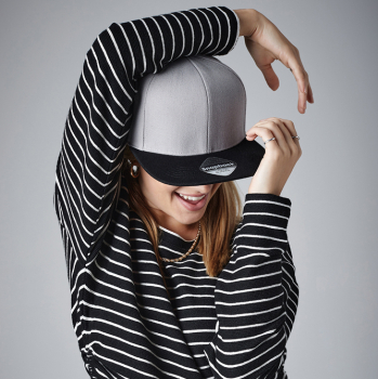 Beechfield Original Flat Peak 6-Panel Snapback Beechfield Original Flat Peak 6-Panel Snapback