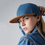 Beechfield Suede Peak Snapback Beechfield Suede Peak Snapback