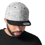 Yupoong Stripes Melange Crown Snapback Yupoong Stripes Melange Crown Snapback