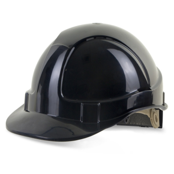 B-Brand Black Safety Helmet with Wheel Ratchet Headgear B-Brand Black Safety Helmet with Wheel Ratchet Headgear