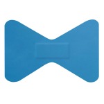 Hygio Plast Blue Detectable Plasters 50 Fingertip