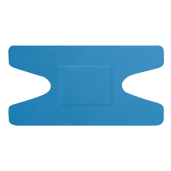 Hygio Plast Blue Detectable Plasters 50 Knuckle