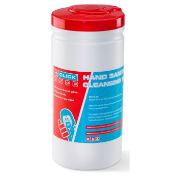 Click Once Hand Sanitiser Cleansing Wipes (200 Sheets) Click Once Hand Sanitiser Cleansing Wipes (200 Sheets)
