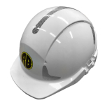 RB Concept Helmet F P White C/W RB Logo